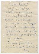 Franek Przeradzki do Magdy Umer | z archiwum Magdy Umer