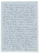 List Jeremiego Przybory do sześcioletniego Franka Przeradzkiego 9 X 1991 | z archiwum Magdy Umer