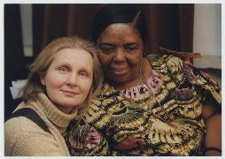 Magda Umer z Cesari Evora | Wrocaw 1999 r. | fot. z archiwum Magdy Umer