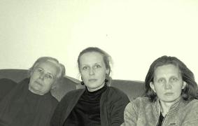 Agnieszka, Krysia i ja | 1991 | fot. z archiwum Magdy Umer