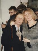 Agnieszka Osiecka i Magda Umer podczas promocji pyty 'Wszystko skoczone' w ksigarni ODEON | fot. z archiwum Magdy Umer