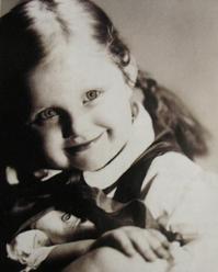 Magda Umer w przedszkolu - 1953 lub 1954 rok